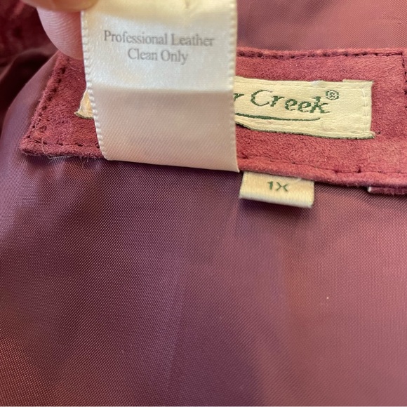 Coldwater Creek Leather Jacket - Picture 10 of 11